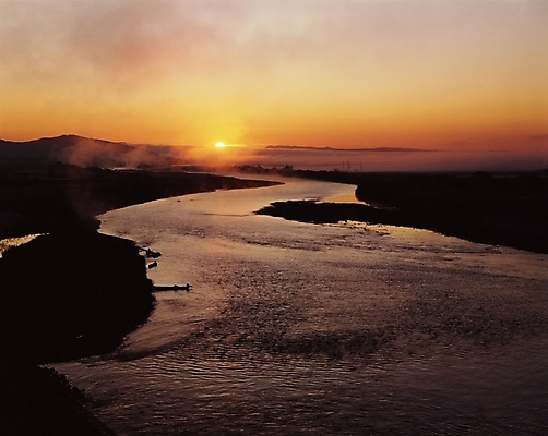 포토 JPG 자연 하늘 풍경 사람없음 야외 강 태양 일출 노을 일몰 국내포토 자연요소 생태계 파일형식