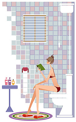 EPS 우먼라이프 라이프스타일 여자 일러스트 창문 탁자 휴식 슬리퍼 실내 한명 사람 20대 성인 취미 라이프 책 30대 위생용품 독서 화장지 화장실 변기 여자만 여자한명만 성인여자만 성인만 국내일러스트 1 가구 생활용품 신발 컨셉 청년 내부 생활 장년 파일형식 벡터