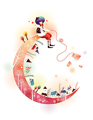 EPS 나무 남자 일러스트 상상 청소년 낚시 주택 요정 한명 사람 소년 야외 10대 판타지 마을 달 초승달 편지 상상캐릭터 환상 남자만 남자한명만 십대만 십대남자만 십대남자한명만 국내일러스트 일러캐릭터 자연요소 식물 캐릭터 1 어린이 컨셉 레저 건물 파일형식 벡터