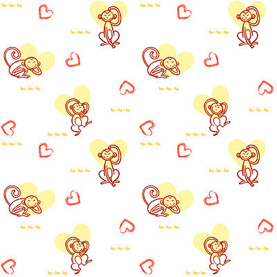 EPS 동물 척추동물 문양 육지동물 동물캐릭터 백그라운드 무늬 패턴 일러스트 포유류 사랑 사람없음 하트 원숭이 팬시패턴 원숭이캐릭터 국내일러스트 일러캐릭터 모양 캐릭터 감정 파일형식 벡터