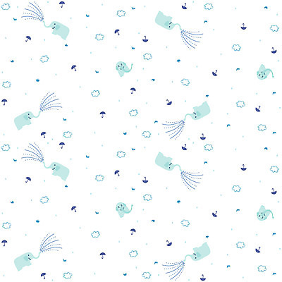 EPS 동물 구름 척추동물 문양 육지동물 동물캐릭터 백그라운드 무늬 패턴 일러스트 우산 포유류 사람없음 팬시패턴 코끼리캐릭터 국내일러스트 일러캐릭터 자연요소 캐릭터 코끼리 파일형식 벡터