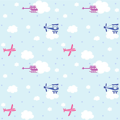 EPS 구름 문양 백그라운드 교통 무늬 패턴 일러스트 항공교통 비행기 사람없음 운송업 헬리콥터 경비행기 팬시패턴 국내일러스트 자연요소 산업 교통수단 대중교통 파일형식 벡터