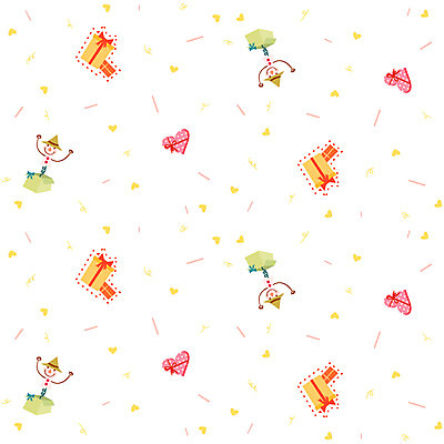 EPS 문양 백그라운드 무늬 패턴 일러스트 선물 이벤트 사람없음 장난감 하트 오브젝트 팬시패턴 국내일러스트 모양 파일형식 벡터