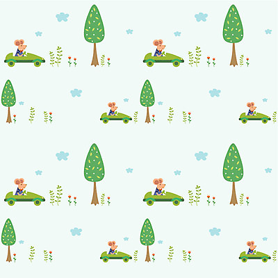 EPS 나무 동물 구름 척추동물 문양 육지동물 계절 꽃 동물캐릭터 여행 백그라운드 무늬 패턴 일러스트 포유류 자동차 의인화 사람없음 봄 운전 쥐 팬시 쥐캐릭터 팬시패턴 봄배경 국내일러스트 일러캐릭터 자연요소 식물 캐릭터 육상교통 모션 설치류 파일형식 벡터