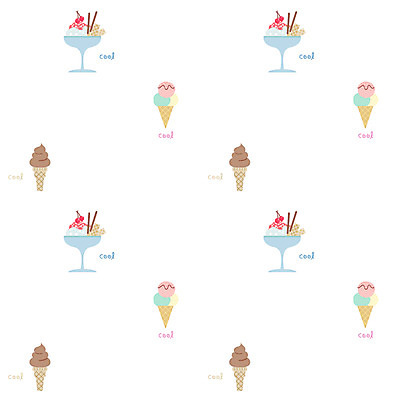 EPS 문양 계절 백그라운드 무늬 패턴 일러스트 아이스크림 디저트 여름음식 사람없음 여름 시원함 빙수 팥빙수 팬시패턴 제철음식 국내일러스트 음식 제철 파일형식 벡터 여름_계절