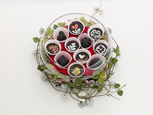 포토 JPG 기념일 꽃 음식 포장 디저트 발렌타인데이 선물 누끼 사람없음 초콜릿 국내포토 식물 데이이벤트 이벤트 파일형식