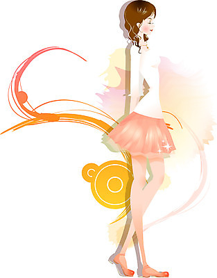 EPS 여자 패션 티셔츠 일러스트 한명 사람 20대 성인 치마 봄 화사함 봄쇼핑 쉬폰스커트 여자만 여자한명만 성인여자만 청년만 청년여자만 성인한명만 청년여자한명만 성인여자한명만 성인만 국내일러스트 1 계절 컨셉 셔츠 하의 청년 쇼핑 파일형식 벡터