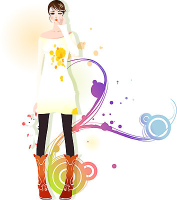 EPS 여자 패션 티셔츠 일러스트 부츠 한명 사람 20대 성인 봄 화사함 레깅스 봄쇼핑 여자만 여자한명만 성인여자만 청년만 청년여자만 성인한명만 청년여자한명만 성인여자한명만 성인만 국내일러스트 1 계절 신발 컨셉 셔츠 하의 청년 쇼핑 파일형식 벡터