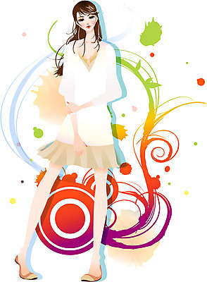 EPS 여자 패션 일러스트 한명 사람 20대 성인 치마 봄 니트 화사함 봄쇼핑 쉬폰 여자만 여자한명만 성인여자만 청년만 청년여자만 성인한명만 청년여자한명만 성인여자한명만 성인만 국내일러스트 1 계절 컨셉 상의 하의 청년 쇼핑 파일형식 벡터