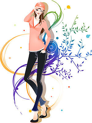 EPS 여자 패션 일러스트 한명 사람 20대 성인 봄 청바지 즐거움 니트 야구모자 화사함 봄쇼핑 여자만 여자한명만 성인여자만 청년만 청년여자만 성인한명만 청년여자한명만 성인여자한명만 성인만 국내일러스트 모자_잡화 1 계절 감정 컨셉 상의 바지 청년 쇼핑 야구용품 파일형식 벡터