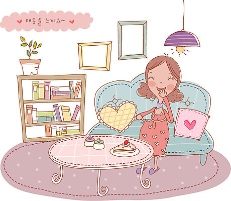 EPS 라이프스타일 여자 행복 거실 일러스트 탁자 엄마 실내 한명 사람 20대 성인 소파 임산부 임신 태동 여자만 여자한명만 성인여자만 청년만 청년여자만 성인한명만 청년여자한명만 성인여자한명만 성인만 국내일러스트 1 감정 가구 의자 가족 청년 내부 생활 파일형식 벡터
