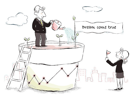 EPS 전신 구름 여자 남자 화분 일러스트 비즈니스 사다리 성공 사람 20대 두명 건물 30대 비즈니스라이프 새싹 꿈 물뿌리개 깃발 비즈니스맨 비즈니스우먼 목표 동료 투자 노력 자기개발 성인만 국내일러스트 자연요소 식물 라이프스타일 건축물 컨셉 관계 청년 장년 도구 직장인 파일형식 벡터