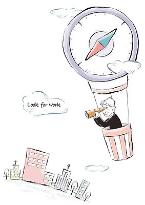 EPS 전신 구름 남자 일러스트 회사 비즈니스 한명 사람 20대 성인 건물 30대 비즈니스라이프 망원경 구직 열기구 관찰 도시 비즈니스맨 나침반 일자리 남자만 남자한명만 성인남자만 성인만 국내일러스트 자연요소 1 라이프스타일 건축물 컨셉 항공교통 모션 청년 장년 직장인 파일형식 벡터