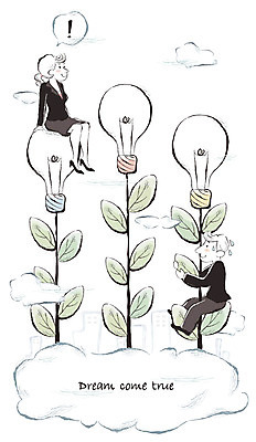 EPS 전신 나무 구름 여자 남자 일러스트 비즈니스 전구 성공 아이디어 사람 20대 두명 30대 비즈니스라이프 희망 비즈니스맨 비즈니스우먼 느낌표 동료 노력 성인만 국내일러스트 자연요소 식물 라이프스타일 기호 감정 컨셉 관계 청년 장년 직장인 파일형식 벡터