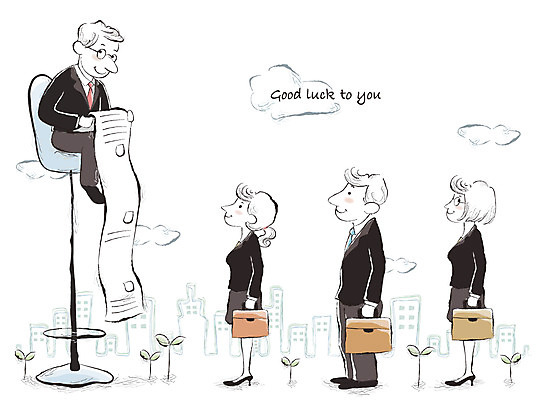 EPS 전신 여자 남자 의자 서류가방 일러스트 비즈니스 사람 여러명 20대 30대 비즈니스라이프 새싹 비즈니스맨 비즈니스우먼 행운 상사 평가 업무성과 성인만 국내일러스트 식물 라이프스타일 가구 다수 컨셉 가방 청년 장년 직장인 결과 파일형식 벡터