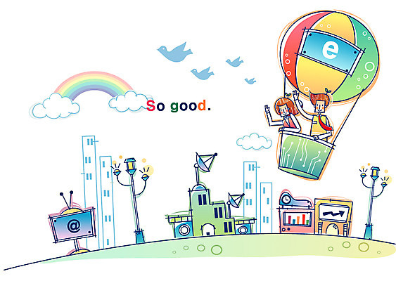 EPS 공공시설 여자 남자 산업 가로등 일러스트 비즈니스 조류 첨단산업 안테나 사람 야외 두명 열기구 하이테크 첨단도시 국내일러스트 동물 통신 항공교통 기술 도시 시설 파일형식 벡터