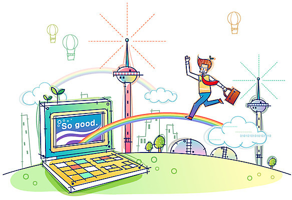 EPS 남자 산업 무지개 일러스트 비즈니스 첨단산업 한명 사람 20대 성인 야외 노트북 비즈니스맨 하이테크 첨단도시 남자만 남자한명만 성인남자만 청년만 청년남자만 청년남자한명만 성인한명만 성인남자한명만 성인만 국내일러스트 자연요소 1 기술 청년 전자제품 도시 직장인 파일형식 벡터