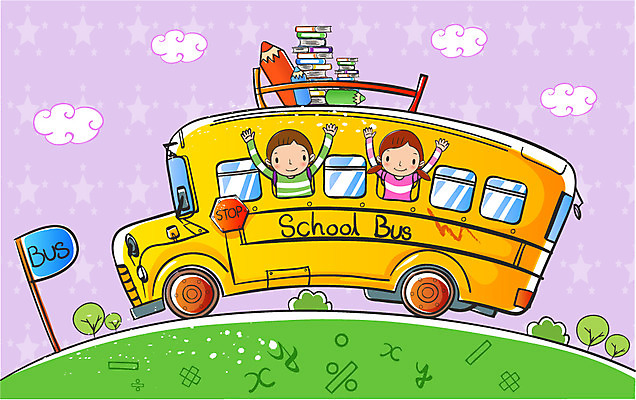 EPS 주간 나무 구름 학생 여자 어린이교육 교육 남자 어린이 일러스트 교통시설 사람 야외 두명 책 연필 스쿨라이프 버스정류장 스쿨버스 등교 하교 수학기호 어린이만 국내일러스트 자연요소 식물 라이프스타일 기호 교통 학교 학용품 버스 필기구 역 시설 등하교 파일형식 벡터