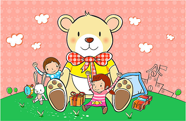 EPS 주간 여자 어린이교육 교육 남자 어린이 시계 일러스트 자동차 사탕 선물 사람 소녀 소년 야외 두명 장난감 스쿨라이프 놀이용품 곰인형 어린이만 국내일러스트 자연요소 라이프스타일 인형 육상교통 학교 디저트 오브젝트 파일형식 벡터