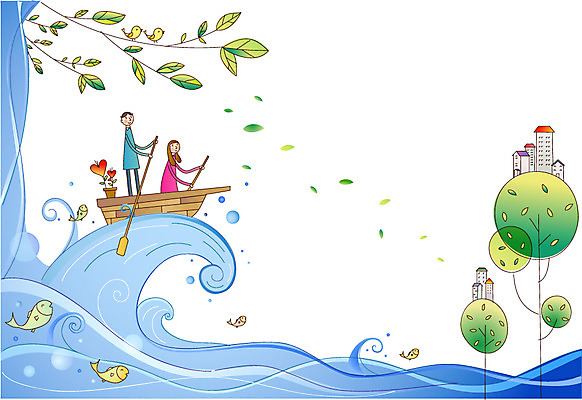 EPS 여자 남자 일러스트 주택 사람 20대 두명 건물 30대 사회이슈 사회복지 괴로움 풍랑 선박 성인만 국내일러스트 건축물 감정 파도 컨셉 수상교통 청년 장년 복지 파일형식 벡터