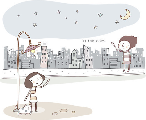 EPS 커플 공공시설 여자 남자 감정 별 가로등 일러스트 상상 사랑 사람 풍경 빌딩 20대 야외 두명 건물 10대 고양이 꿈 달 도시 추억 야간 초승달 이별 심플 아쉬움 국내일러스트 자연요소 건축물 컨셉 포유류 관계 청소년 청년 반려동물 시설 파일형식 벡터