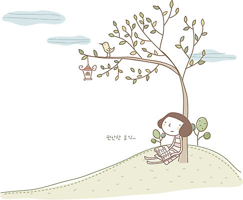 EPS 나무 구름 여자 교육 일러스트 상상 조류 휴식 사랑 한명 사람 20대 성인 야외 10대 책 독서 꿈 편안함 언덕 심플 여자만 여자한명만 국내일러스트 자연요소 식물 동물 1 감정 컨셉 청소년 청년 감각 파일형식 벡터