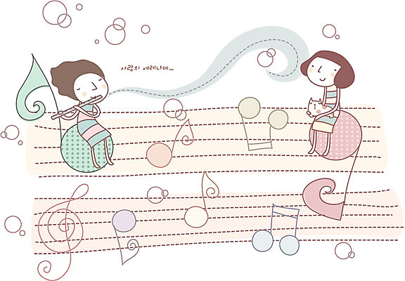 EPS 커플 여자 남자 행복 음악 연주 음표 일러스트 상상 사랑 사람 20대 두명 10대 고양이 꿈 높은음자리표 플루트 악보 심플 세레나데 국내일러스트 기호 감정 포유류 관계 청소년 문화예술 관악기 청년 반려동물 파일형식 벡터