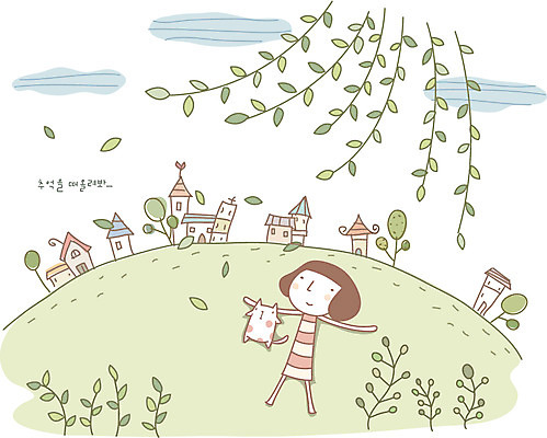 EPS 나무 여자 여유 일러스트 바람 휴식 나뭇잎 사랑 한명 사람 초원 20대 성인 야외 건물 10대 마을 고양이 봄 꿈 추억 버드나무 심플 버들가지 여자만 여자한명만 국내일러스트 자연요소 식물 1 건축물 계절 감정 컨셉 잎 포유류 청소년 날씨 청년 반려동물 파일형식 벡터