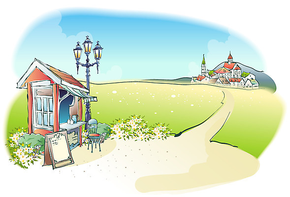 EPS 주간 해외풍경 사계절 계절 공공시설 꽃 길 백그라운드 가로등 일러스트 자연 주택 풍경 사람없음 야외 마을 봄 카페 봄배경 국내일러스트 자연요소 식물 해외 건물 상점 시설 생태계 파일형식 벡터