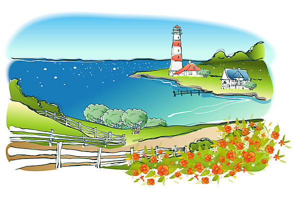 EPS 주간 나무 해외풍경 사계절 계절 꽃 바다 백그라운드 일러스트 교통시설 자연 주택 등대 풍경 사람없음 야외 울타리 마을 봄 봄배경 국내일러스트 자연요소 식물 해외 교통 건물 담장 시설 생태계 파일형식 벡터