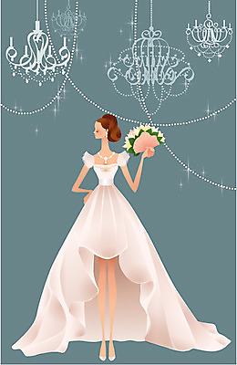 EPS 모델 여자 신부 부케 웨딩드레스 포즈 결혼 일러스트 한명 사람 20대 성인 30대 뷰티 촬영 여자만 여자한명만 성인여자만 성인만 국내일러스트 1 드레스 꽃다발 이벤트 청년 장년 파일형식 벡터