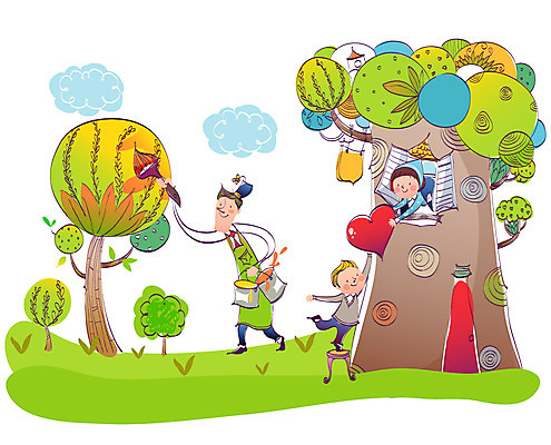 EPS 주간 나무 구름 사계절 계절 여자 남자 행복 초등학생 어린이 단풍 의자 일러스트 상상 자연현상 자연 이야기 사랑 사람 풍경 소녀 소년 야외 10대 세명 귀여움 페인트 물감 가을 하트 붓 작업 색칠 칠 작업실 변화 절기 즐거움 아저씨 입추 십대만 국내일러스트 자연요소 모양 식물 학생 감정 가구 컨셉 잎 청소년 미술도구 생태계 파일형식 벡터
