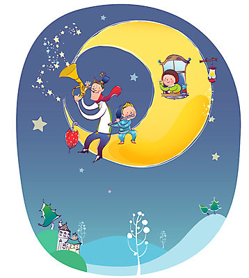 EPS 나무 여자 남자 별 어린이 악기 겨울 연주 일러스트 창문 상상 자연현상 주택 관악기 사람 앉기 야외 세명 곰인형 잠옷 달 램프 초승달 플루트 트럼펫 어린이만 국내일러스트 자연요소 식물 옷 계절 음악 인형 모션 자연 조명 건물 금관악기 파일형식 벡터