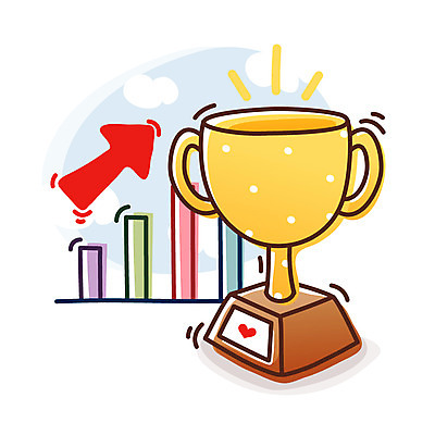 EPS 클립아트 아이콘 화살표 비즈니스 그래프 큐티아이콘 사람없음 금융 경제 사무용품 성장 우승 최고 상 트로피 오브젝트 상승 2D아이콘 컨셉 문구용품 상_우승 상패 파일형식 벡터