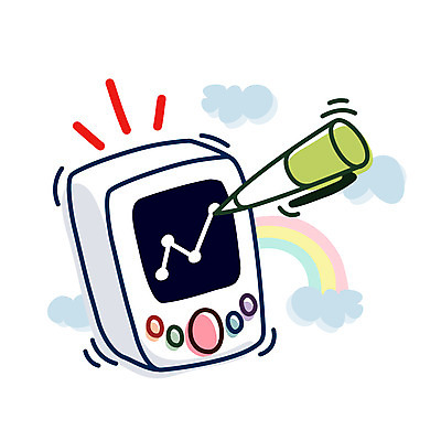 EPS 클립아트 구름 아이콘 무지개 비즈니스 큐티아이콘 사람없음 필기구 볼펜 사무용품 통신기기 오브젝트 PDA 2D아이콘 자연요소 통신 문구용품 전자제품 펜 기계 파일형식 벡터