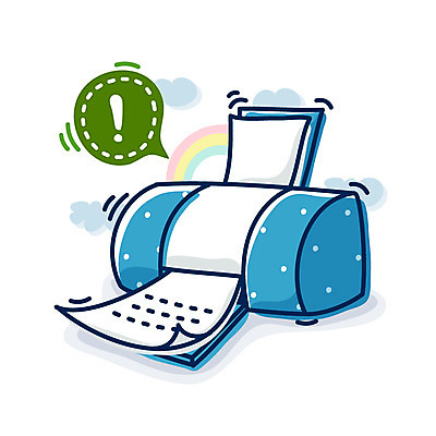 EPS 클립아트 구름 아이콘 종이 무지개 비즈니스 큐티아이콘 사람없음 컴퓨터 컴퓨터용품 사무용품 느낌표 인쇄 인쇄기 오브젝트 출력장치 2D아이콘 자연요소 기호 문구용품 전자제품 장비 파일형식 벡터