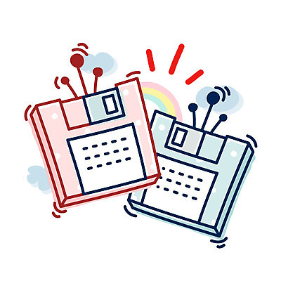 EPS 클립아트 구름 아이콘 무지개 비즈니스 큐티아이콘 안테나 사람없음 사무용품 자료 플로피디스크 오브젝트 저장장치 2D아이콘 자연요소 통신 문구용품 컴퓨터용품 파일형식 벡터