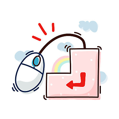 EPS 클립아트 구름 아이콘 화살표 무지개 비즈니스 큐티아이콘 사람없음 컴퓨터 컴퓨터용품 사무용품 키보드 마우스 오브젝트 엔터 2D아이콘 자연요소 문구용품 전자제품 파일형식 벡터