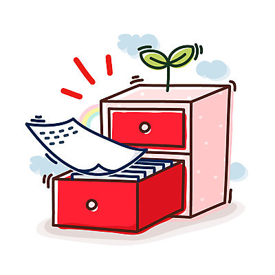 EPS 클립아트 구름 아이콘 종이 가구 무지개 비즈니스 큐티아이콘 사람없음 새싹 사무용품 오브젝트 저장 서랍장 문서 사무용가구 문서보관함 2D아이콘 자연요소 식물 생활용품 문구용품 보관함 파일형식 벡터