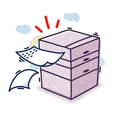 EPS 클립아트 구름 아이콘 종이 가구 무지개 비즈니스 큐티아이콘 사람없음 사무용품 오브젝트 저장 서랍장 문서 사무용가구 문서보관함 2D아이콘 자연요소 생활용품 문구용품 보관함 파일형식 벡터