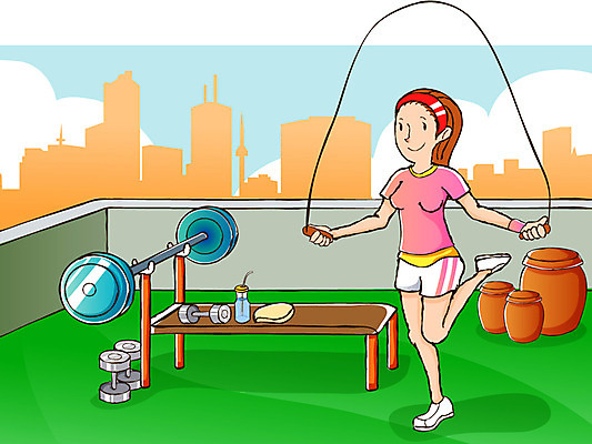 EPS 주간 웰빙 여자 여유 스포츠 다이어트 일러스트 모션 레저 건강 한명 사람 20대 성인 취미 야외 라이프 레포츠 운동 역기 옥상 즐거움 줄넘기 여자만 여자한명만 성인여자만 청년만 청년여자만 성인한명만 청년여자한명만 성인여자한명만 성인만 국내일러스트 자연요소 1 감정 청년 생활 파일형식 벡터