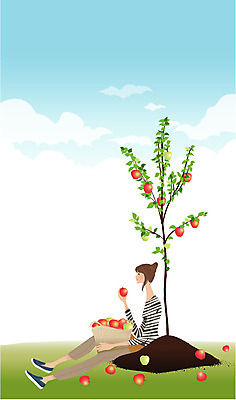 EPS 전신 나무 우먼라이프 라이프스타일 웰빙 여자 열매 몸매관리 다이어트 과일 일러스트 하늘 건강 한명 사람 앉기 20대 성인 야외 바구니 건강관리 기댐 흙 수확 사과 유기농 채식 사과나무 채식주의자 여자만 여자한명만 성인여자만 청년만 청년여자만 성인한명만 청년여자한명만 성인여자한명만 성인만 국내일러스트 식물 1 농업 모션 관리 청년 생활 파일형식 벡터