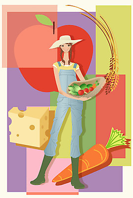EPS 전신 우먼라이프 라이프스타일 웰빙 여자 다이어트 채소 일러스트 식재료 치즈 건강 작업복 한명 서기 사람 20대 성인 바구니 건강관리 당근 쌀 사과 유기농 밀짚모자 채식 채식주의자 여자만 여자한명만 성인여자만 청년만 청년여자만 성인한명만 청년여자한명만 성인여자한명만 성인만 국내일러스트 모자_잡화 1 옷 과일 모션 유제품 곡류 뿌리채소 관리 청년 생활 파일형식 벡터