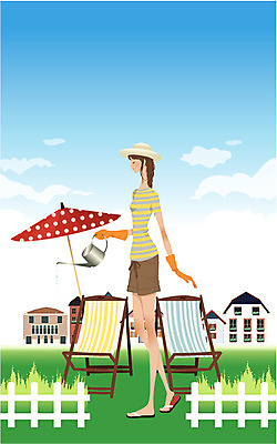 EPS 주간 전신 구름 모자 우먼라이프 라이프스타일 웰빙 계절 여자 여유 의자 일러스트 하늘 휴식 한명 사람 잔디 20대 성인 취미 야외 라이프 여름 울타리 정원 물뿌리개 파라솔 풀 원예 고무장갑 여자만 여자한명만 성인여자만 청년만 청년여자만 성인한명만 청년여자한명만 성인여자한명만 성인만 국내일러스트 자연요소 식물 1 잡화 감정 가구 장갑 컨셉 청년 생활 담장 고무 파일형식 벡터