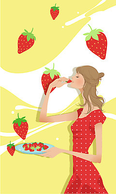 EPS 우먼라이프 라이프스타일 웰빙 여자 열매 음식 몸매관리 다이어트 과일 일러스트 부분 딸기 한명 사람 상반신 20대 성인 신체부위 건강관리 먹기 유기농 여자만 여자한명만 성인여자만 청년만 청년여자만 성인한명만 청년여자한명만 성인여자한명만 성인만 국내일러스트 식물 1 모션 건강 관리 청년 생활 파일형식 벡터
