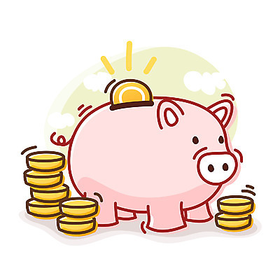 EPS 구름 아이콘 돈 비즈니스 큐티아이콘 사람없음 금융 경제 동전 저축 돼지저금통 저금통 재테크 오브젝트 2D아이콘 자연요소 재산 파일형식 벡터