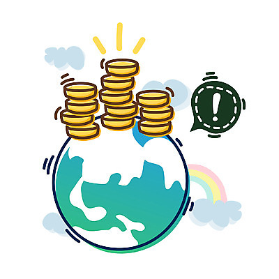 EPS 구름 아이콘 지구 무지개 돈 비즈니스 미래 큐티아이콘 사람없음 금융 경제 세계 동전 느낌표 결과 오브젝트 무역 이익 수익 2D아이콘 자연요소 기호 산업 컨셉 재산 파일형식 벡터