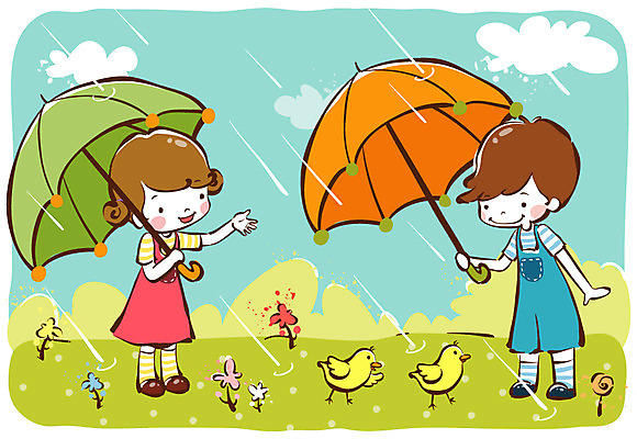 EPS 주간 동물 구름 라이프스타일 여자 남자 어린이라이프 초등학생 어린이 새끼 두마리 일러스트 우산 조류 병아리 서기 사람 소녀 소년 야외 두명 라이프 생활 친구 귀여움 봄 우정 비 빗방울 순수 즐거움 천진난만 어린이만 국내일러스트 자연요소 학생 계절 감정 컨셉 2 관계 모션 날씨 비_날씨 파일형식 벡터