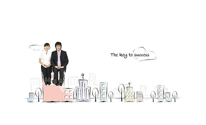 전신 PSD 구름 편집이미지 건축물 여자 남자 회사 비즈니스 사람 앉기 빌딩 20대 두명 건물 30대 업무 직장인 비즈니스맨 비즈니스우먼 작업실 동료 디지털합성 합성 성인만 이미지편집 자연요소 직업 건축 관계 모션 청년 장년 작업 파일형식