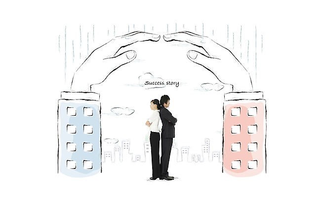 전신 PSD 편집이미지 건축물 손 여자 남자 회사 비즈니스 서기 사람 손짓 빌딩 20대 두명 건물 30대 기댐 업무 직장인 비즈니스맨 비즈니스우먼 비 작업실 동료 디지털합성 합성 성인만 이미지편집 자연요소 직업 건축 관계 모션 날씨 청년 신체부위 장년 작업 파일형식